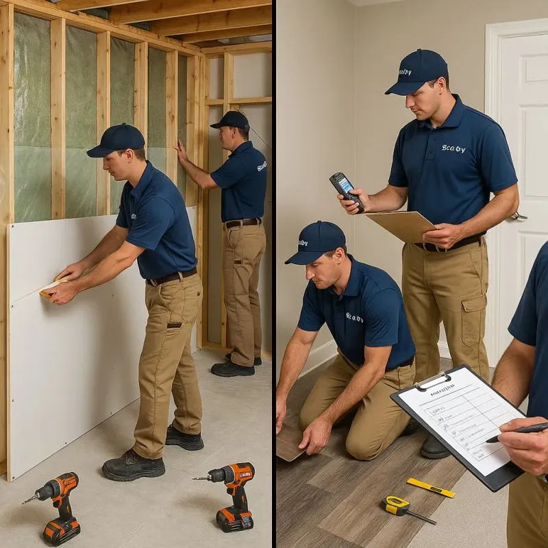 Repairs and Reconstruction process in Fillmore, CA
